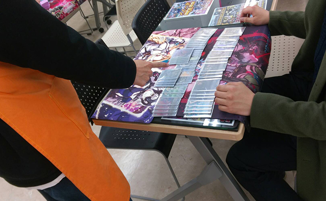担当スタッフへの(TCGの)悩み相談も受け付けています!