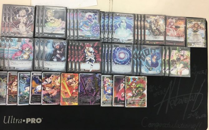 【なんば店】2/8 WIXOSSショップ大会 優勝者デッキレシピ