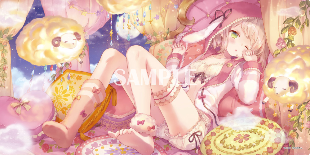 芳乃シャルル＆アイシア ラバープレイマット Chaos　カードラボ限定品 ☆カードラボTCG FESTIVAL2018☆カードラボ限定グッズ店舗販売決定