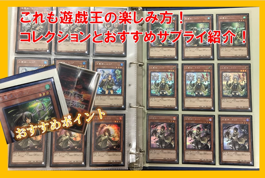 遊戯王 これも遊戯王の楽しみ方 コレクションとおすすめサプライ サテライト名古屋店の店舗ブログ カードラボ